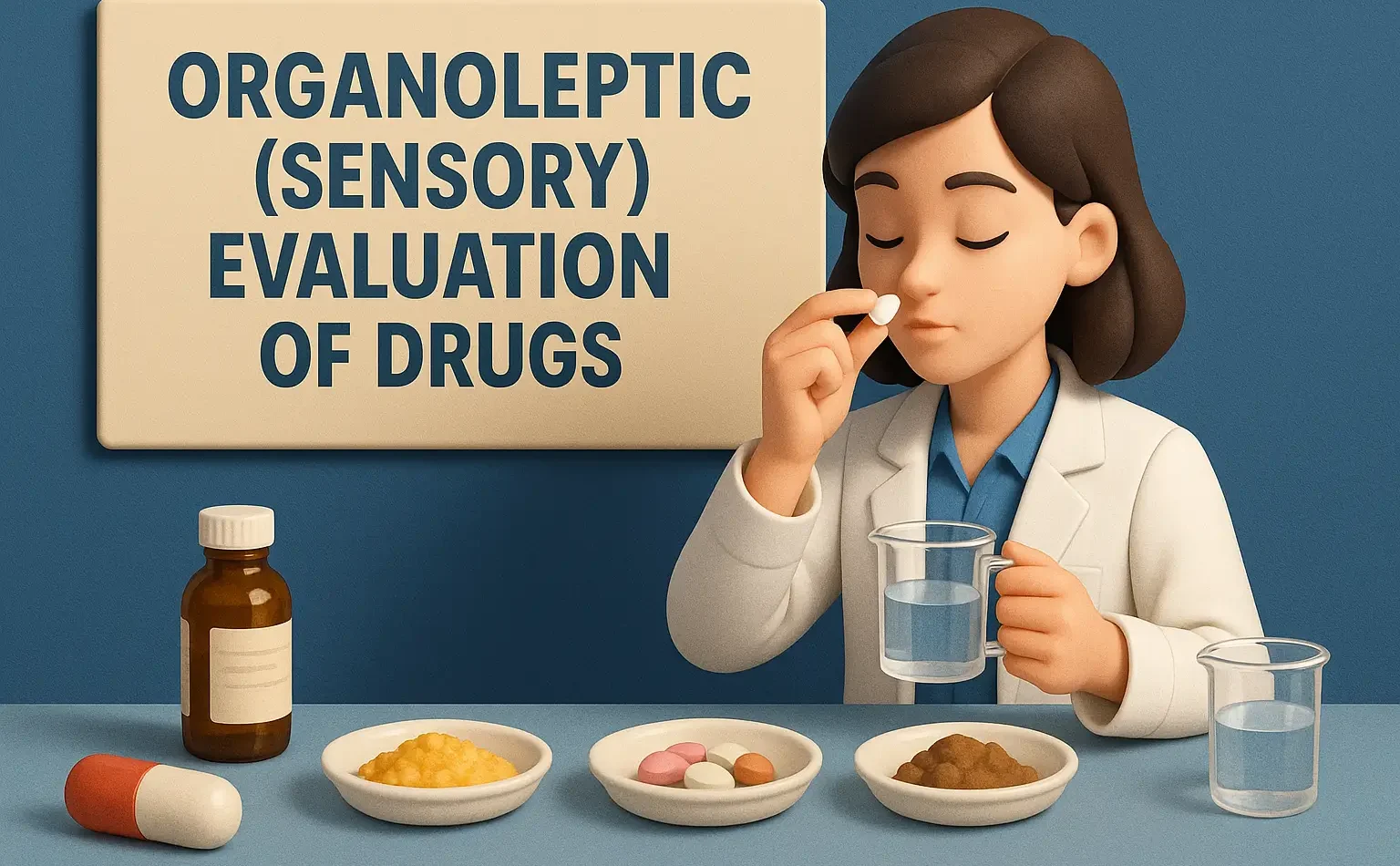 Organoleptic (Sensory) Evaluation of Drugs