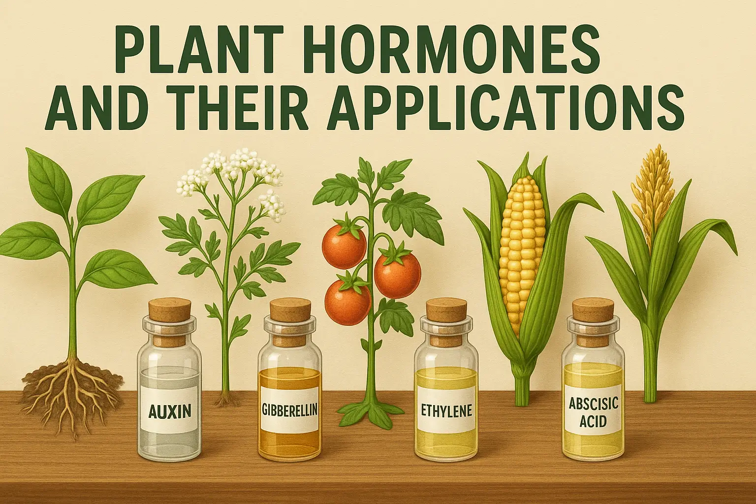Plant Hormones and Their Applications