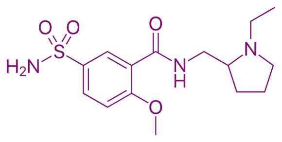  Chemical Structure of Sulpiride