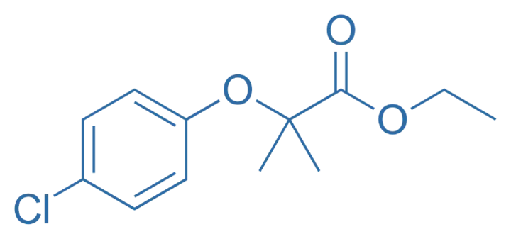Structure of Clofibrate
