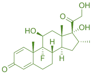 Structure of Dexamethasone
