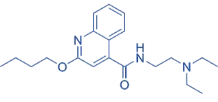 Structure of Dibucaine