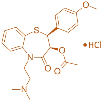 structure of Diltiazem Hydrochloride