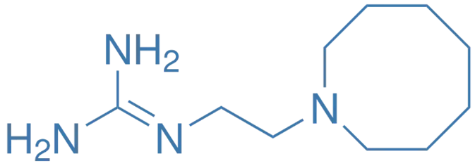 Structure of Guanethidine Monosulphate Structure of Guanethidine Monosulphate