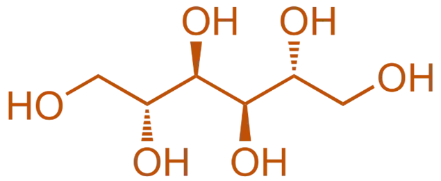 Structure of Mannitol Structure of Mannitol