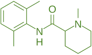 Structure of Mepivacaine
