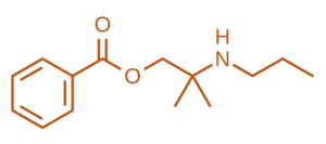Structure of Meprylcaine Structure of Meprylcaine