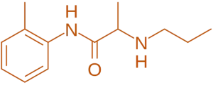 Structure of Prilocaine