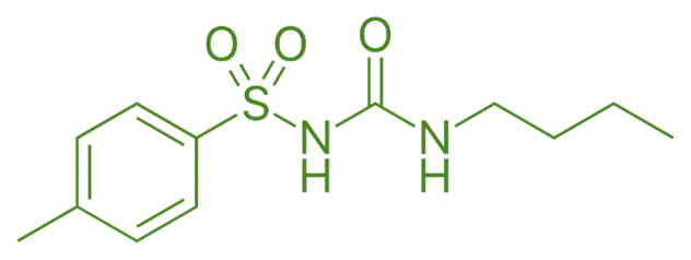 Structure of Tolbutamide