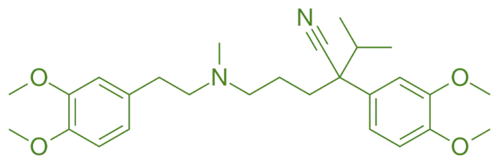 structure of Verapamil