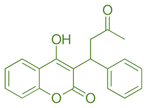 Structure of Warfarin