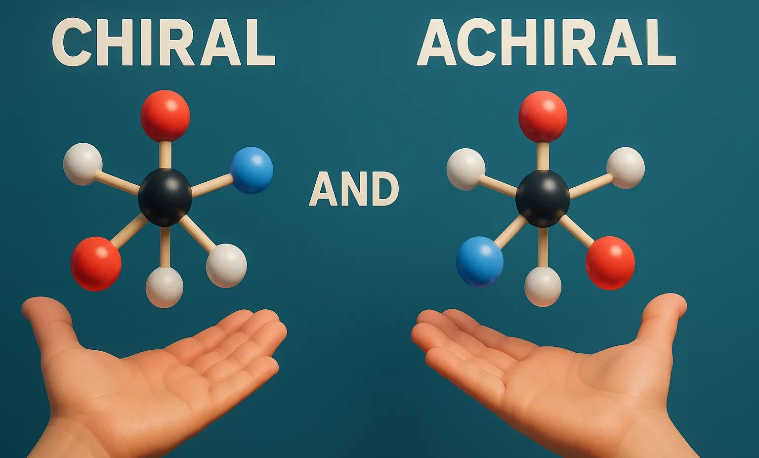 Chiral and Achiral Molecules