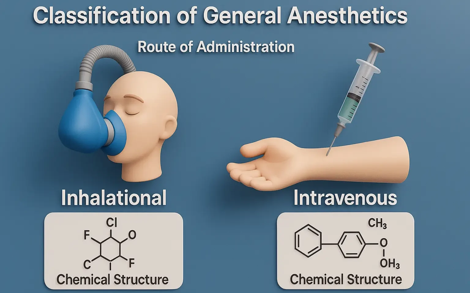 Classification of General Anesthetics