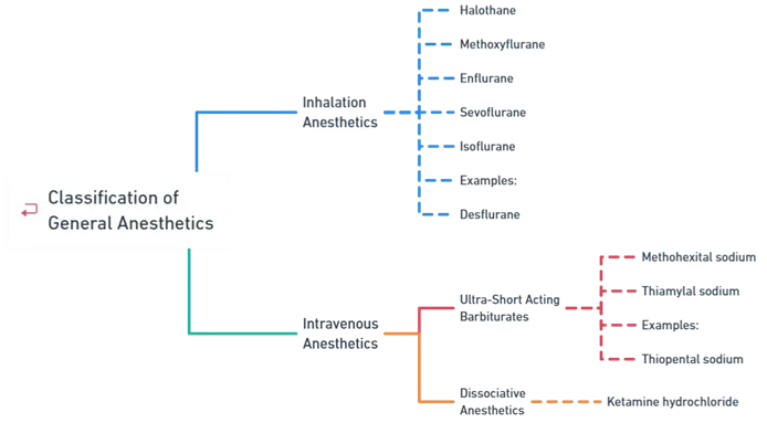 Classification of General Anesthetics