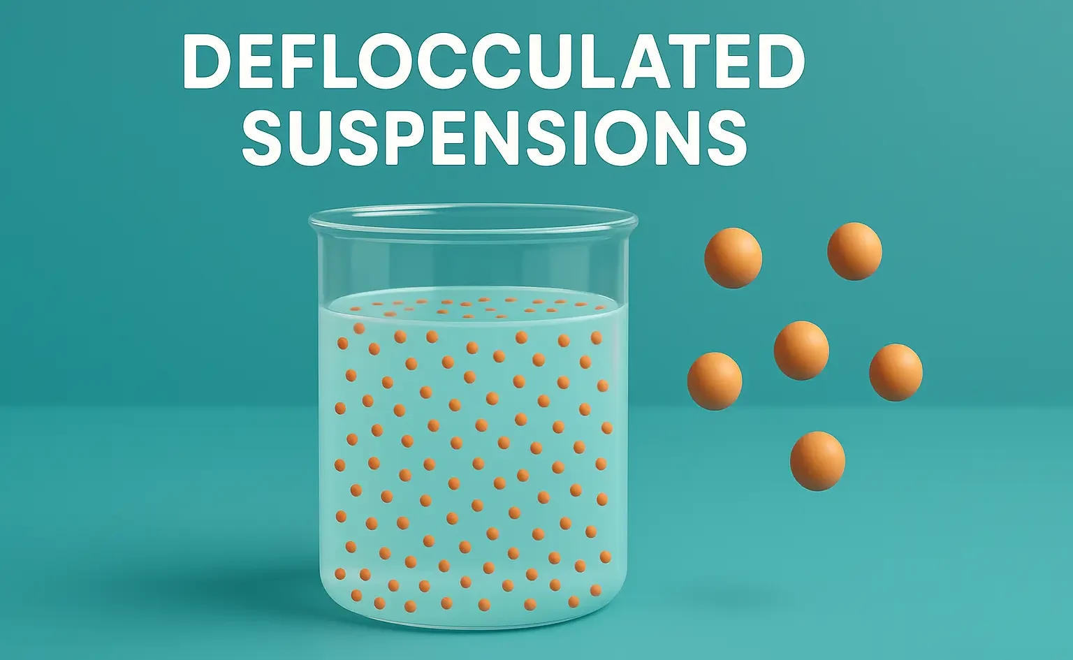 Deflocculated Suspensions