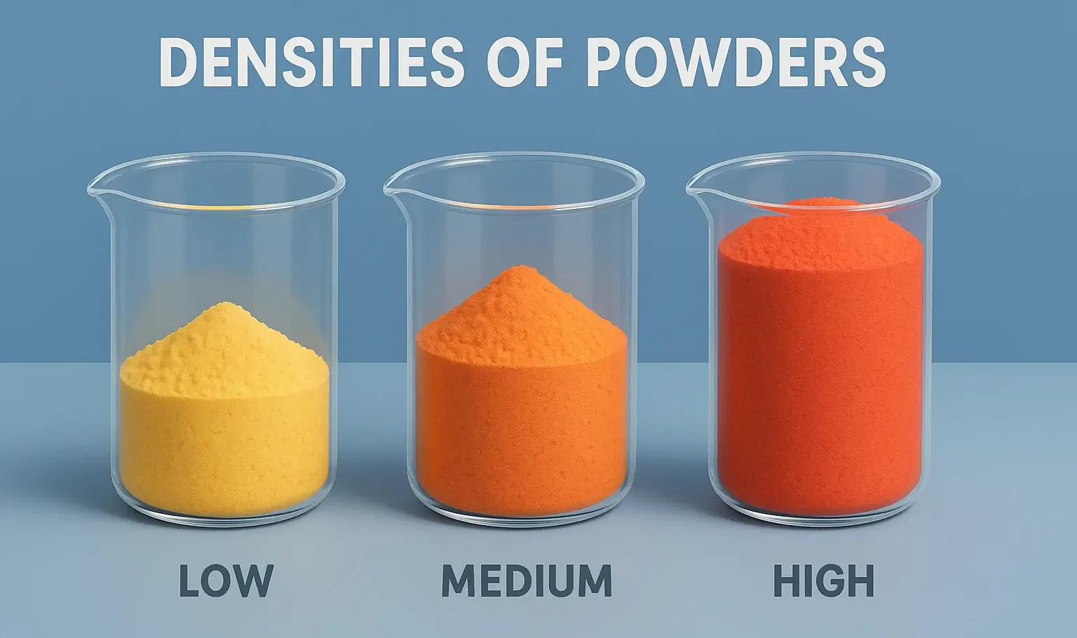 Densities of Powders