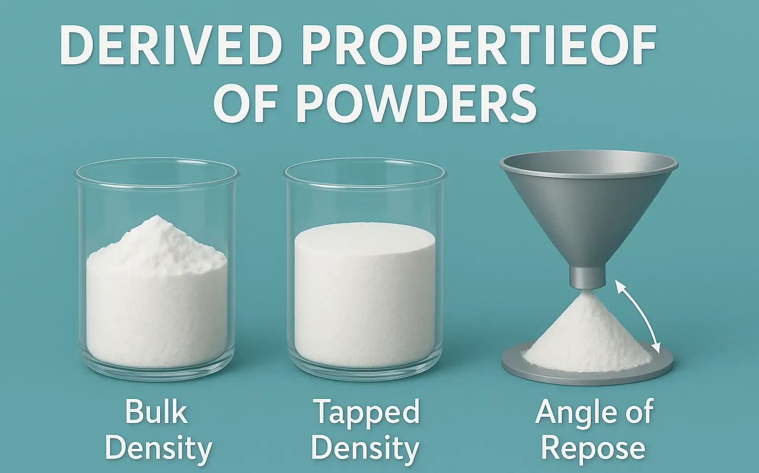 Derived Properties of Powders
