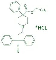 Chemical Structure of Diphenoxylate Hydrochloride