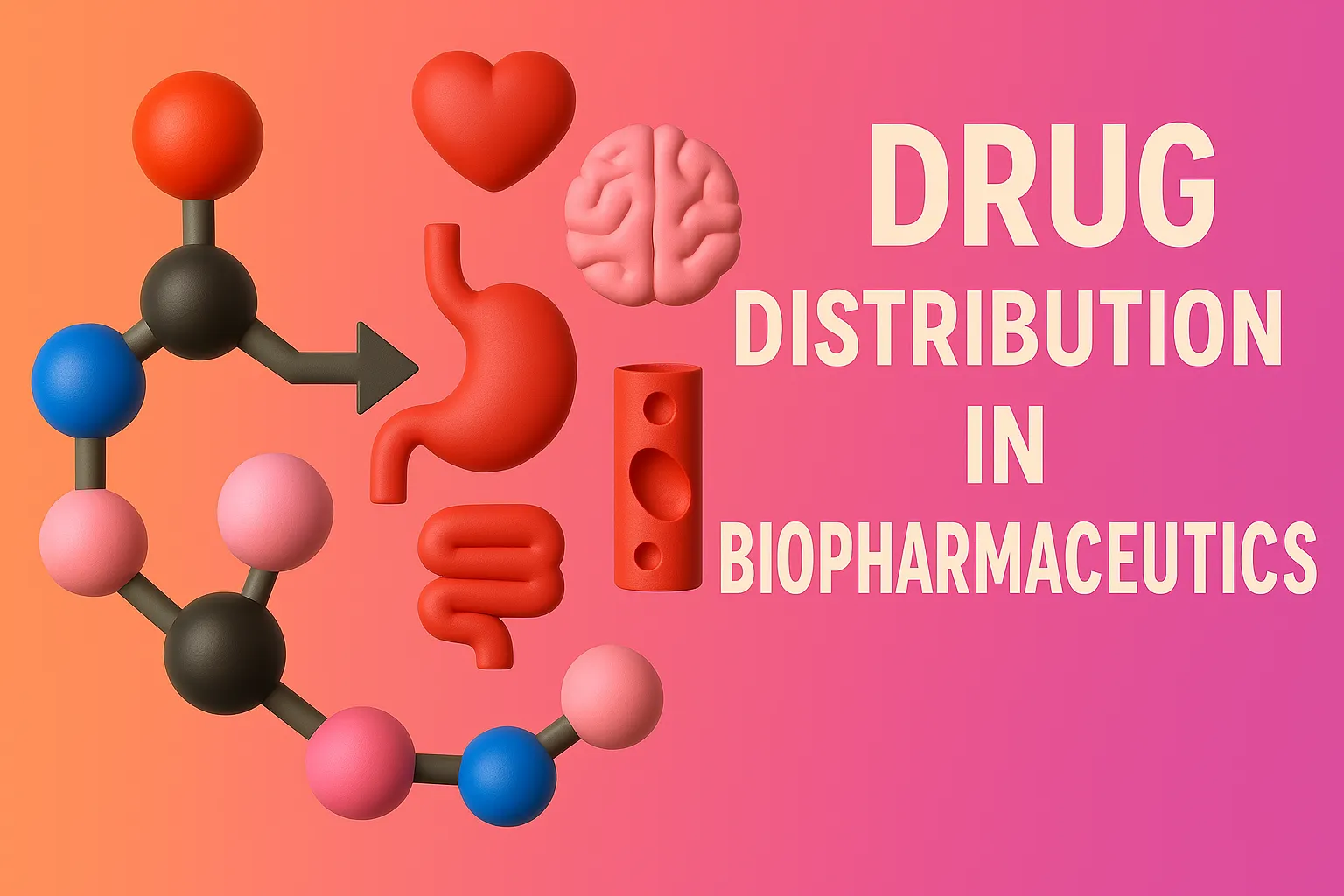 Drug Distribution in Biopharmaceutics