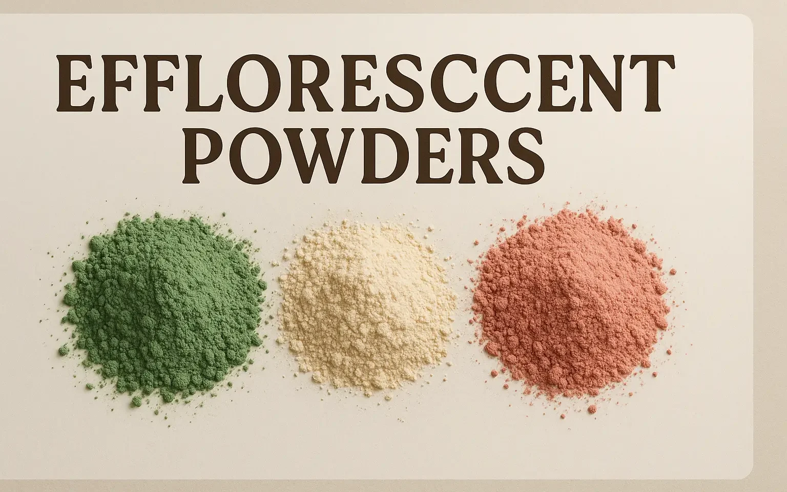 Efflorescent Powders (2)