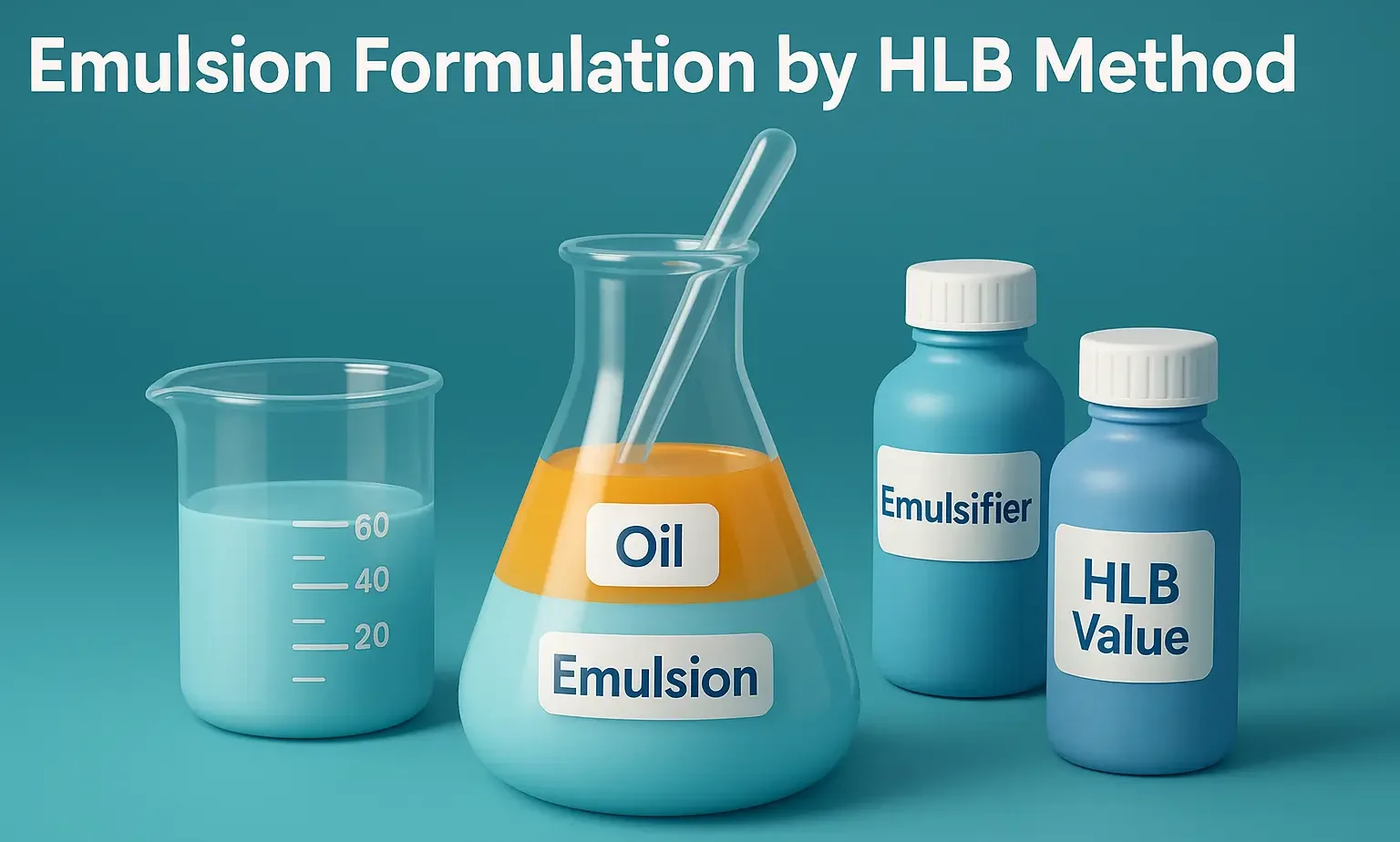 Emulsion Formulation by HLB Method