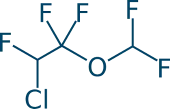 Chemical Structure of Enflurane