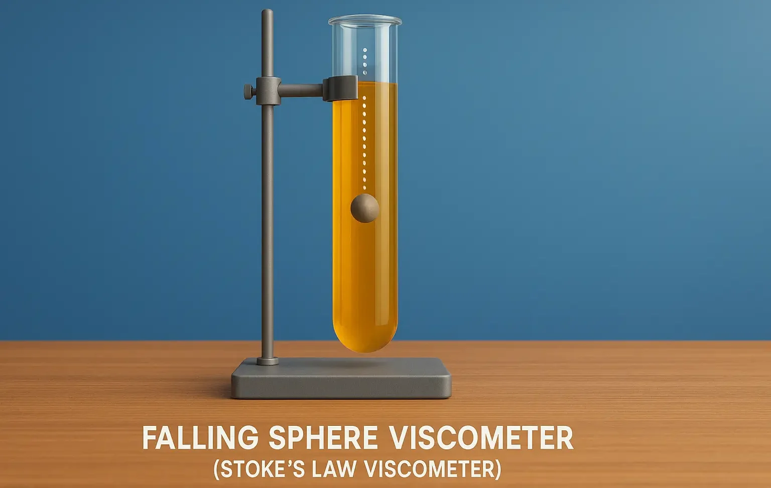 Falling Sphere Viscometer (Stoke’s Law Viscometer)