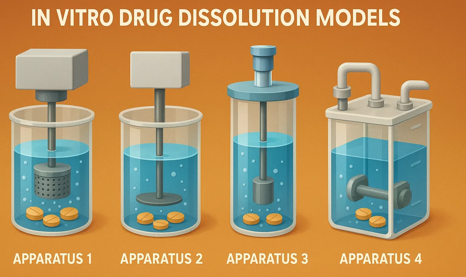 In-vitro drug dissolution models