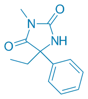 Chemical Structure of Mephenytoin