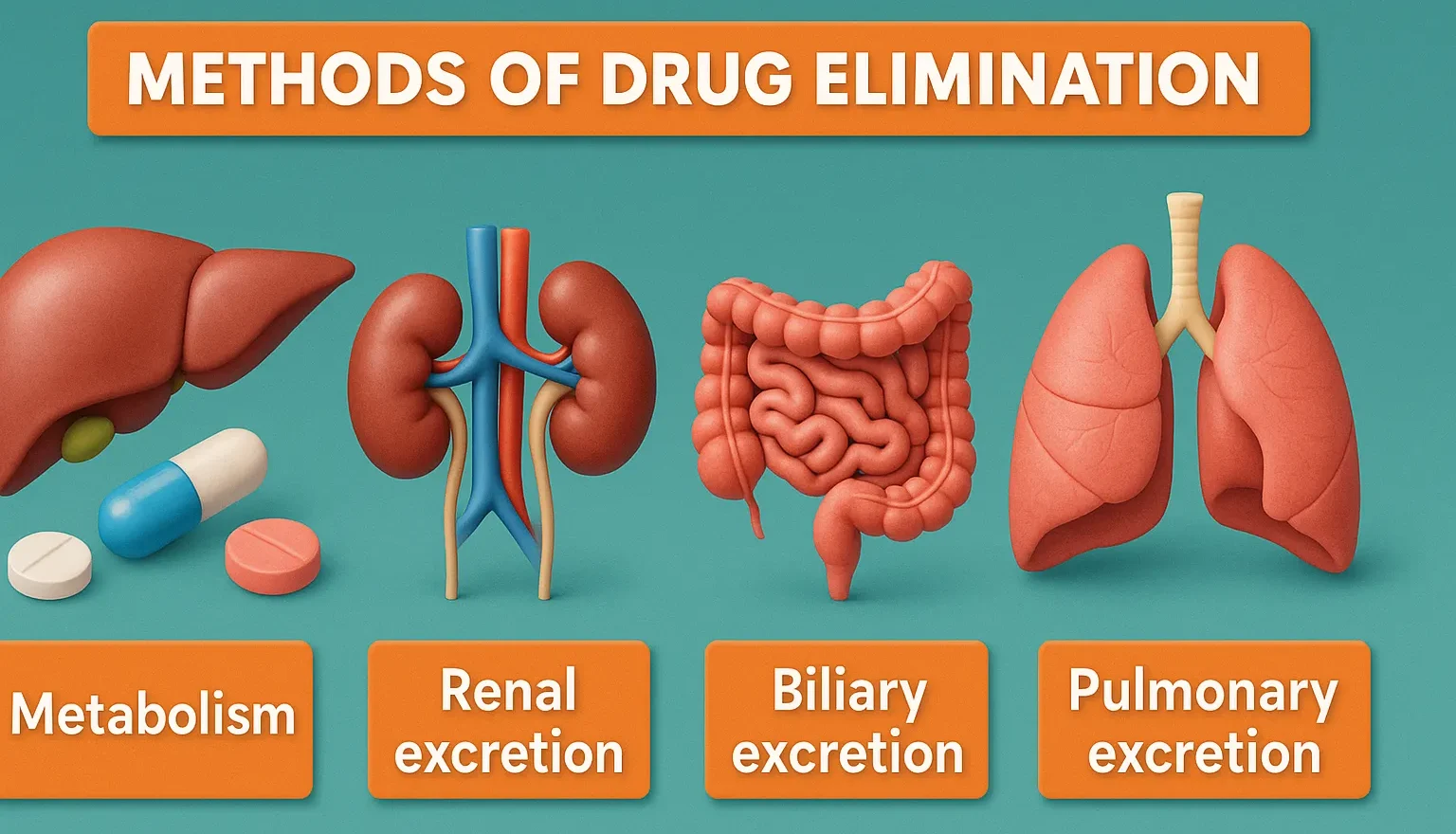 Methods of Drug Elimination