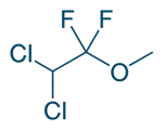 Chemical Formula of Methoxyflurane
