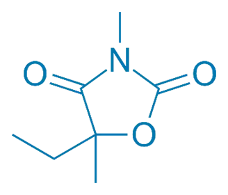 Chemical Structure of Paramethadione