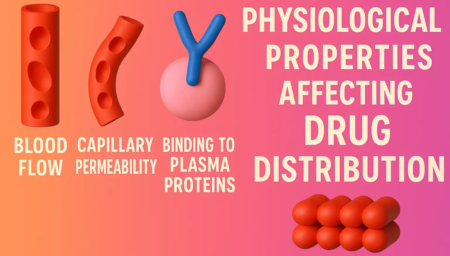 Physiological Properties Affecting Drug Distribution