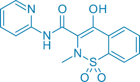 Chemical Structure of Piroxicam