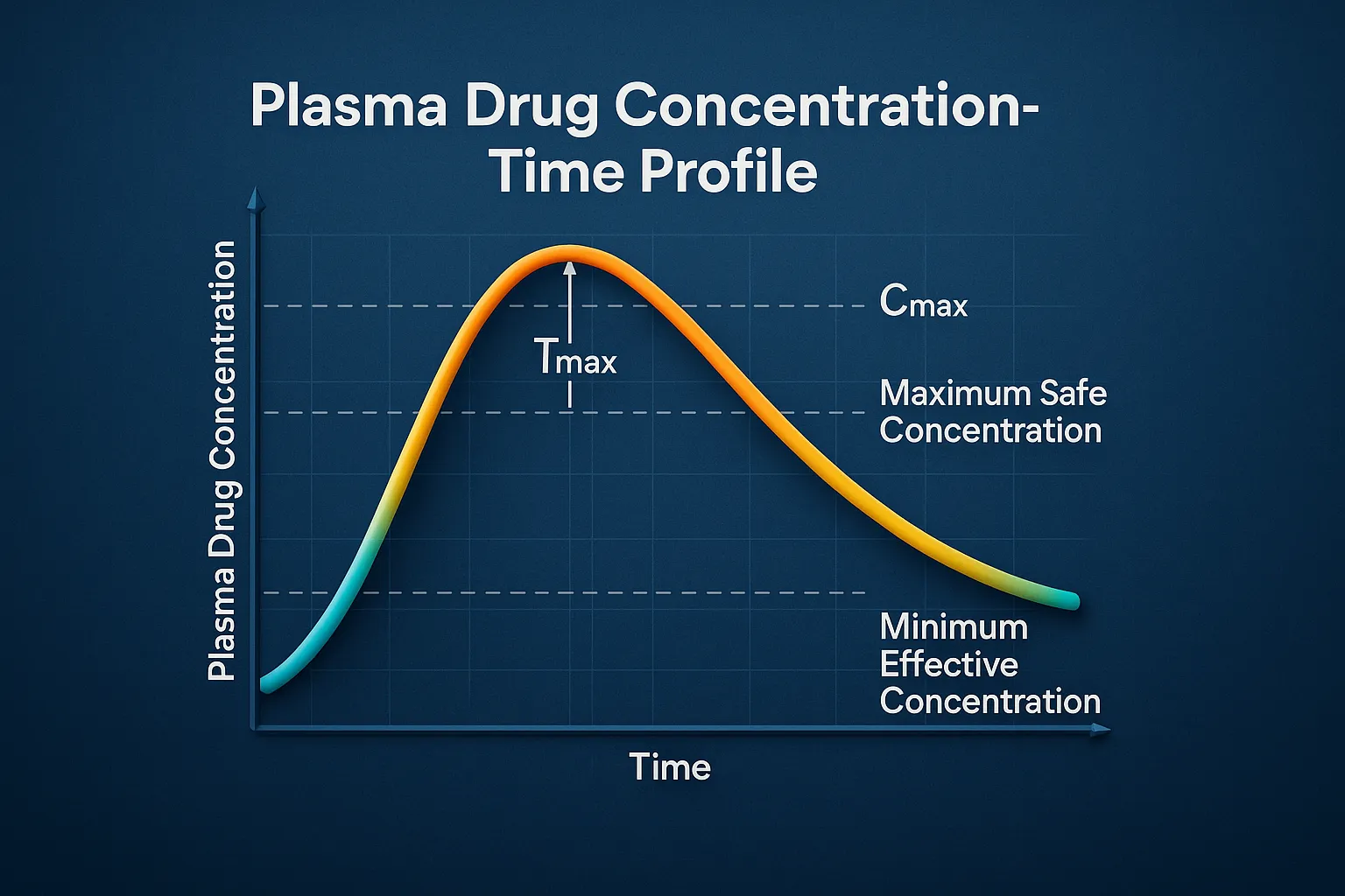 Plasma Drug Concentration Time Profile