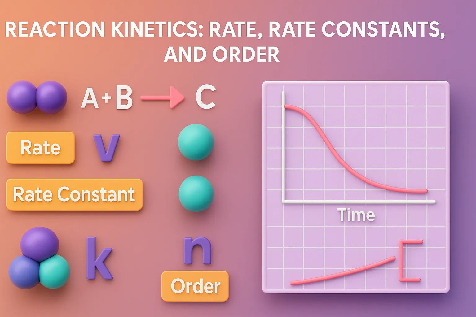 Reaction Kinetics: Rate, Rate Constants, and Order