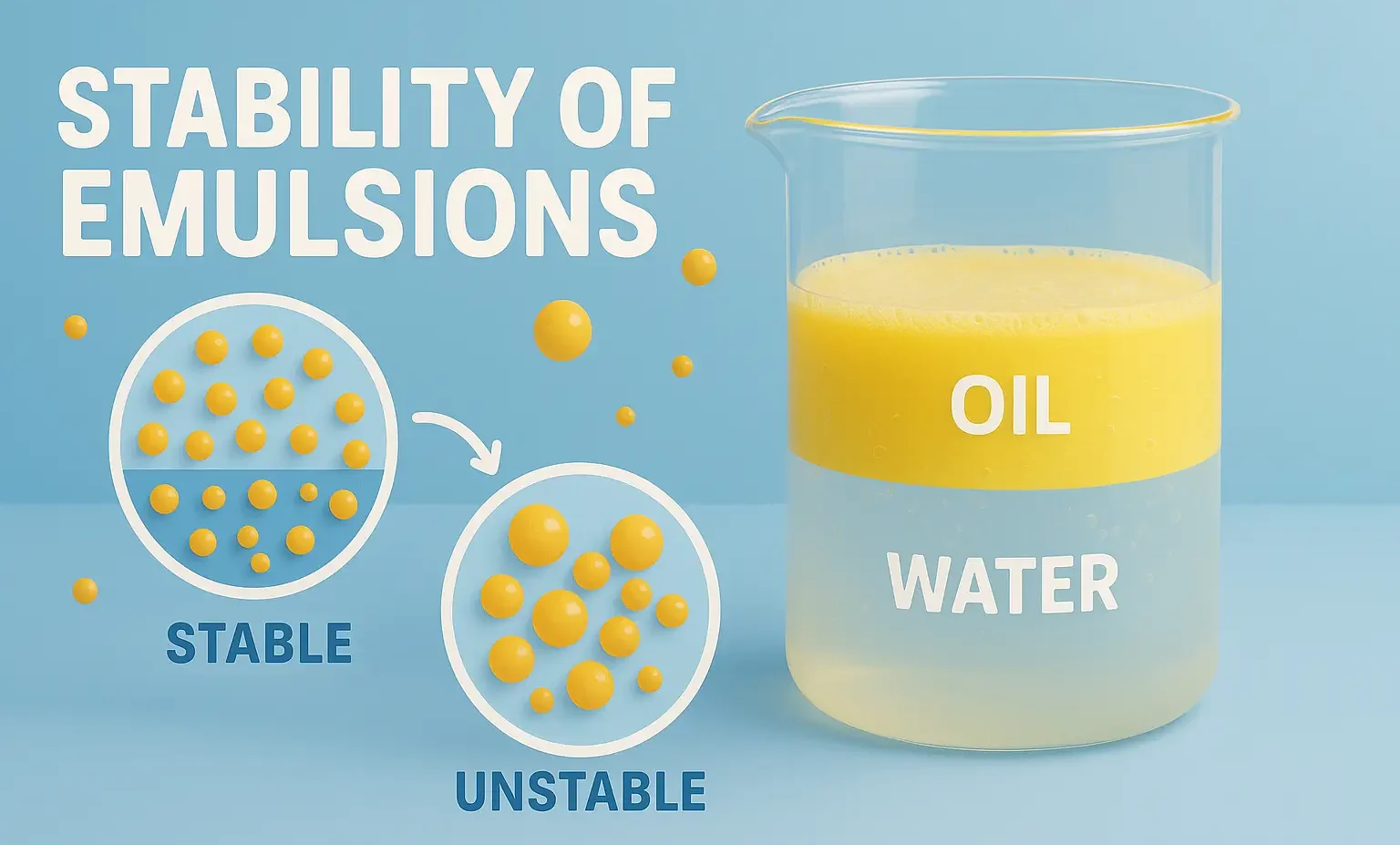 Stability of Emulsions
