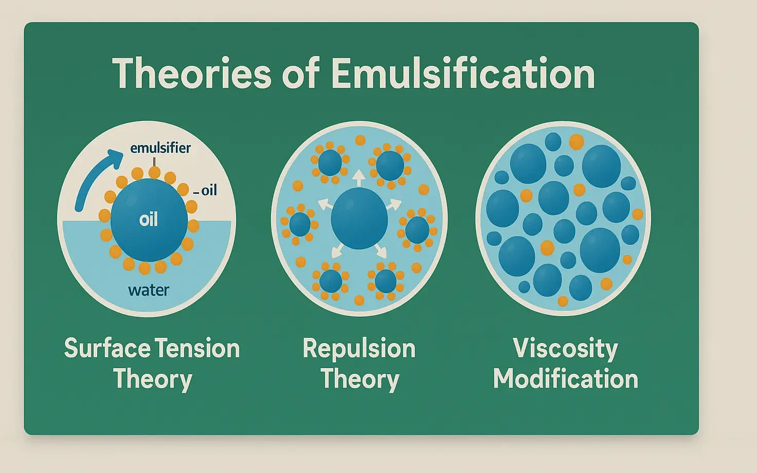 Theories of Emulsification