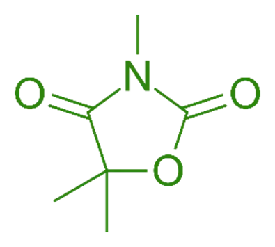 Chemical Structure of Trimethadione