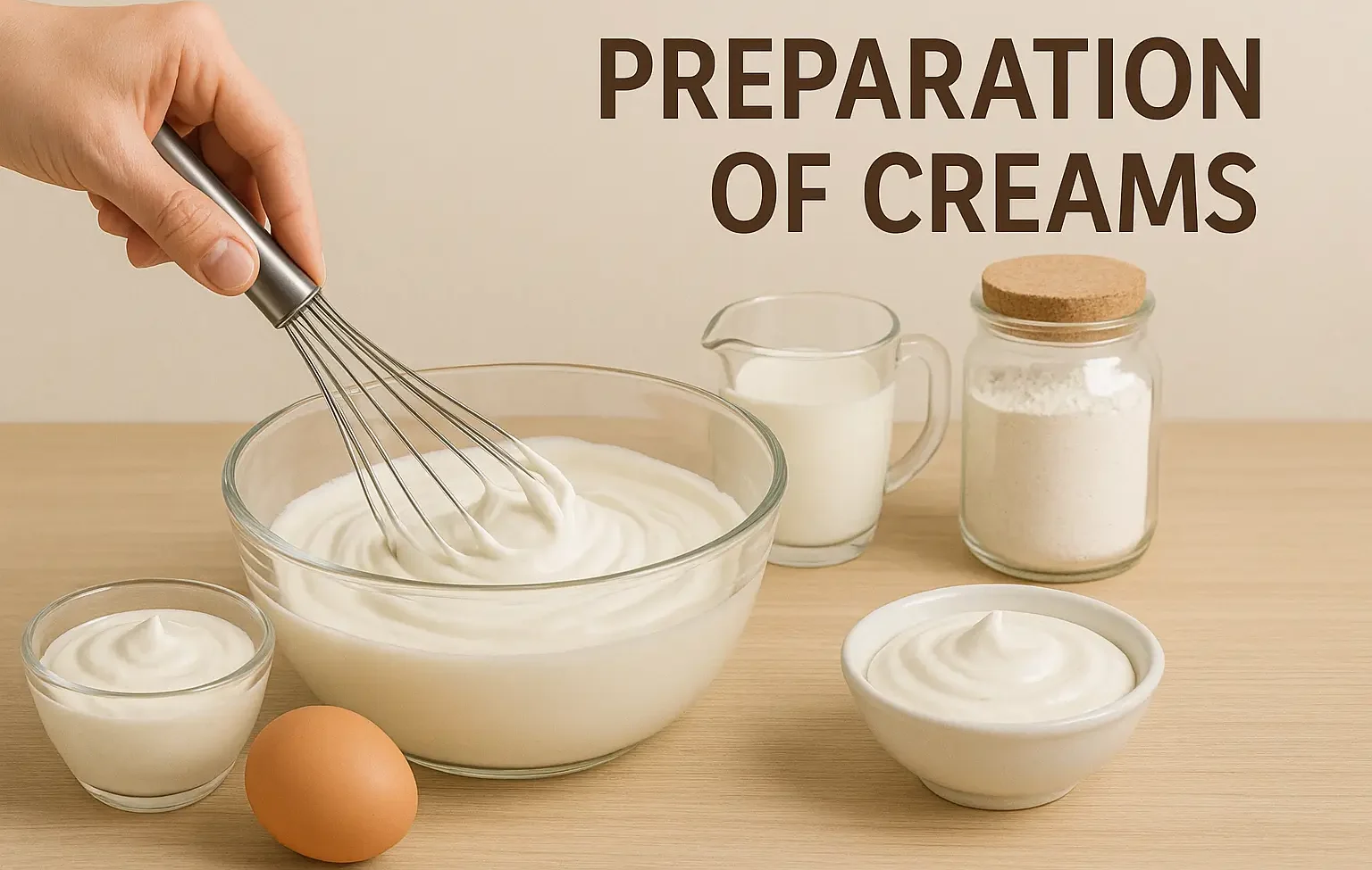 Preparation of Creams