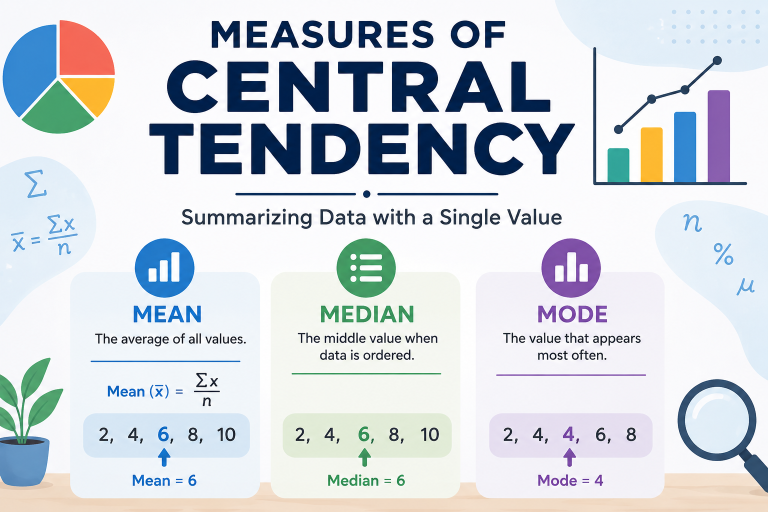 Measures of Central Tendency :Mean | Median | Mode